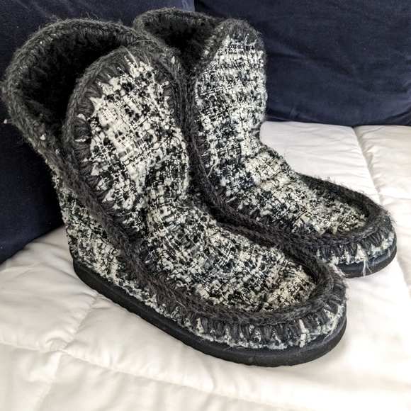 MOU Eskimo Wool Boots - Picture 1 of 5